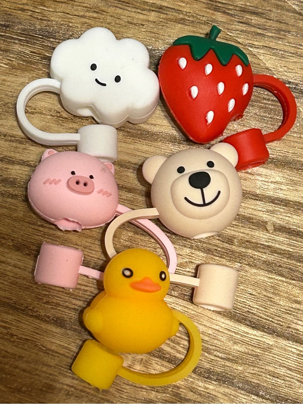 5 Straw Toppers